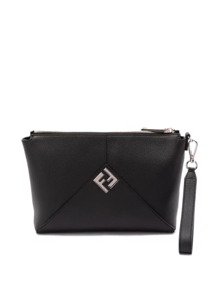 Geantă Fendi din piele negru