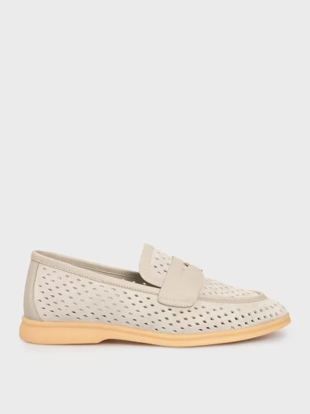 Замшеві лофери Prpy сірі