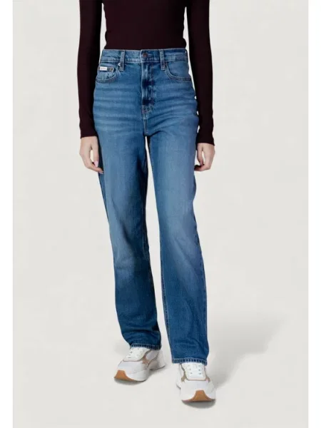 Calvin Klein Jeans Džinsai Taper Fit mėlyna