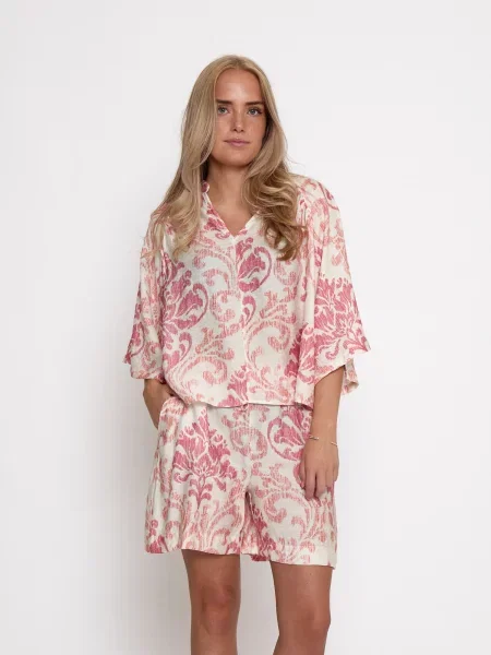 Peppercorn Halenka Otella melír / offwhite oranžový