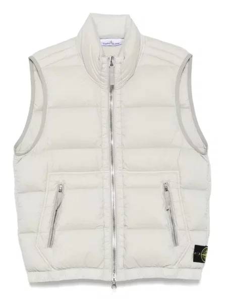 Ватиран ватиран жилет Stone Island камъни