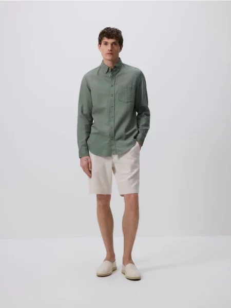 Чиносы Reserved бежевые