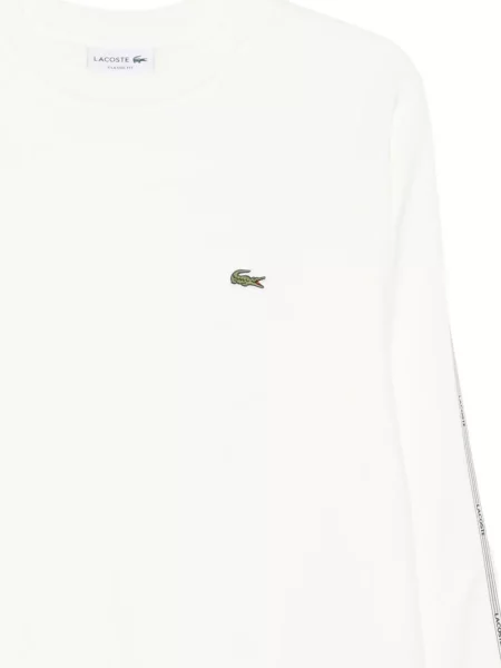 Hanorac Lacoste cu autograf alb