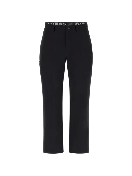 Pantaloni cargo Guess negru