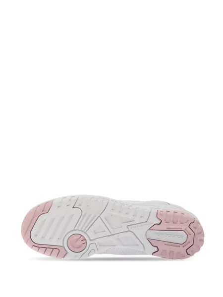 Кожаный плисиран суичър с качулка New Balance черно