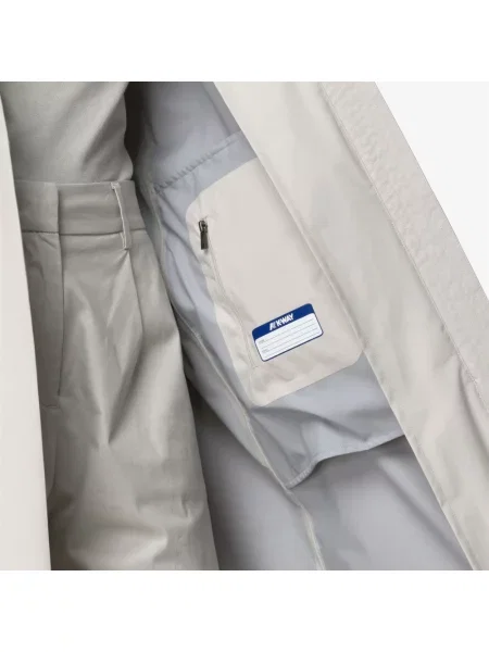 Płaszcz K-way ze stretchu beżowy