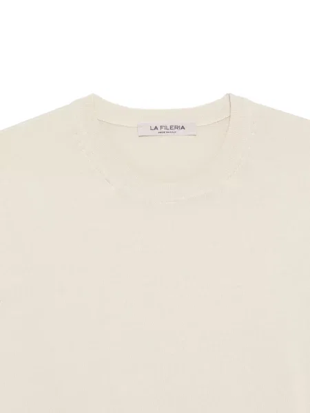 Scurt tricou Fileria cu decolteu rotund