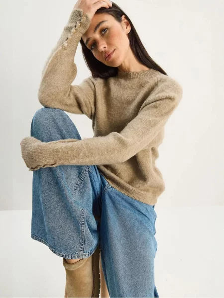 Bianco Lucci Svetr Pullover' béžová