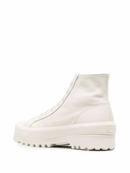 Top Superga din piele