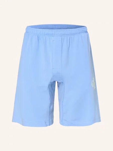 Calvin Klein Spací Šortky Monogram tmavě modrá