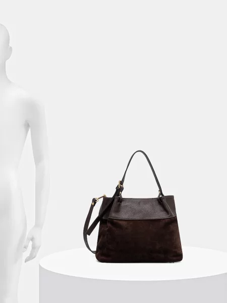 Замшевая сумка Answear.lab
