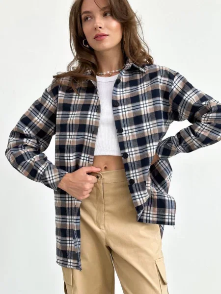 Вовняна Сорочка Lilove бежевий