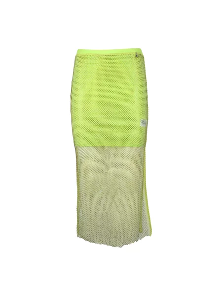 Spódnica Patrizia Pepe z cekinami zielona