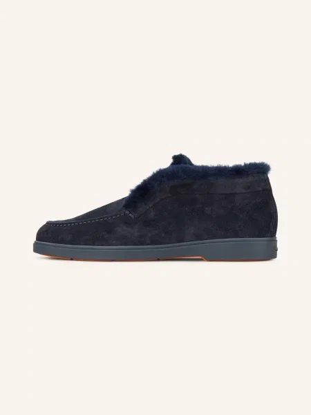 Santoni Boty Fortune tmavě modrá