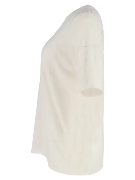 Koszulka Joseph wełniana z okrągłym dekoltem