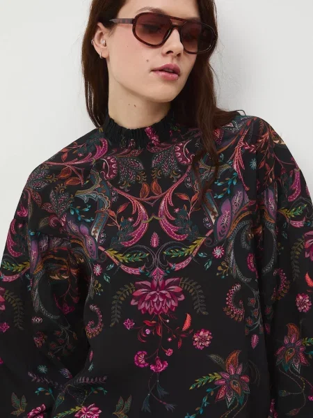 Блузка Medicine візерунок чорний