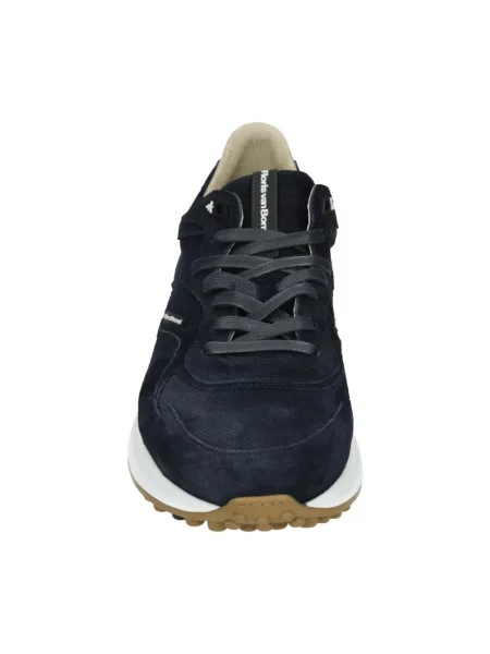 Sneakersy Floris Van Bommel zamszowe niebieskie
