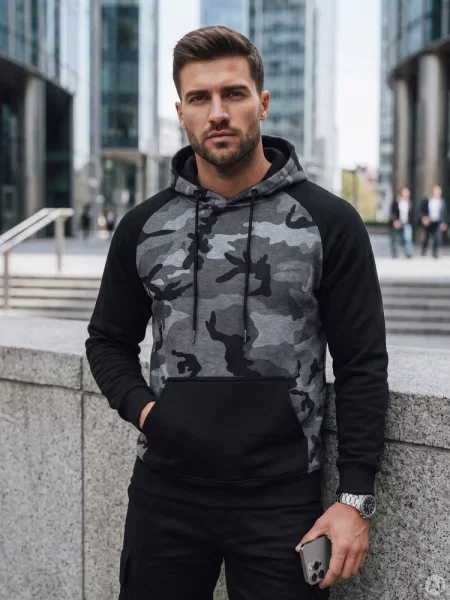 Bluza ciemnoszara Dstreet
