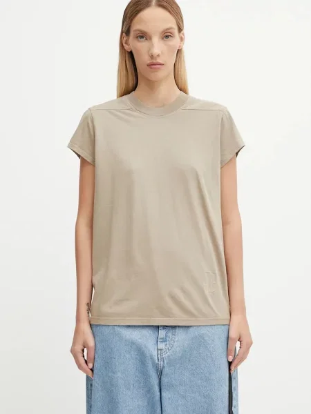 Rick Owens DRKSHDW tricou din Small Level T bej