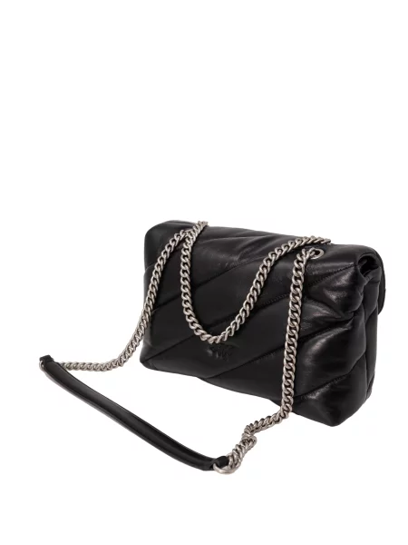 Klasična crossbody torbica Pinko črna