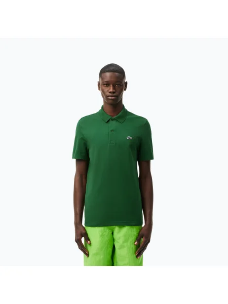 Tricou polo Lacoste verde