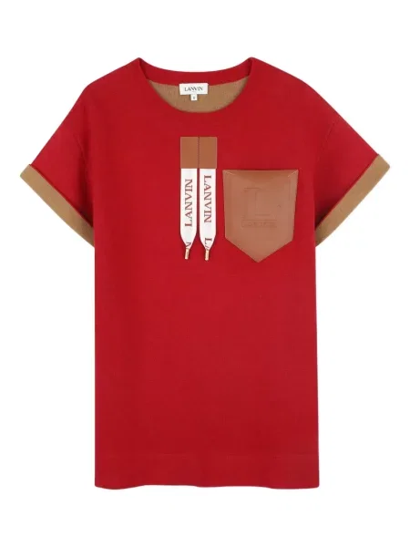Рокля Lanvin Enfant червено