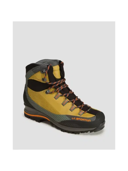 Pantofi La Sportiva din piele cu dungi de tigru galben