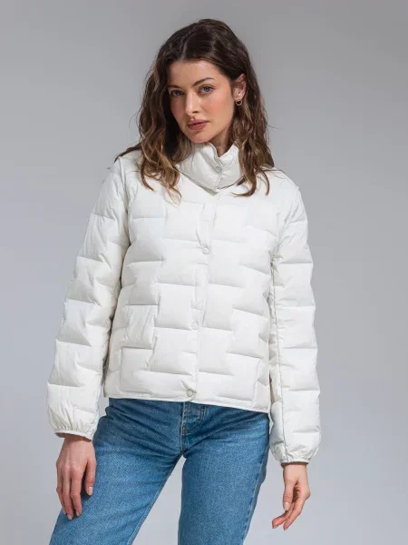 Демісезонна куртка VIVA WEAR молочний