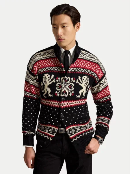 Polo Ralph Lauren Cardigan negru