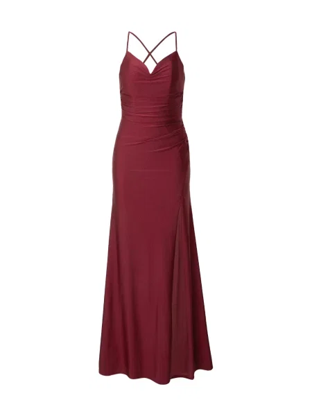 Mascara Rochie de seară vin roșu
