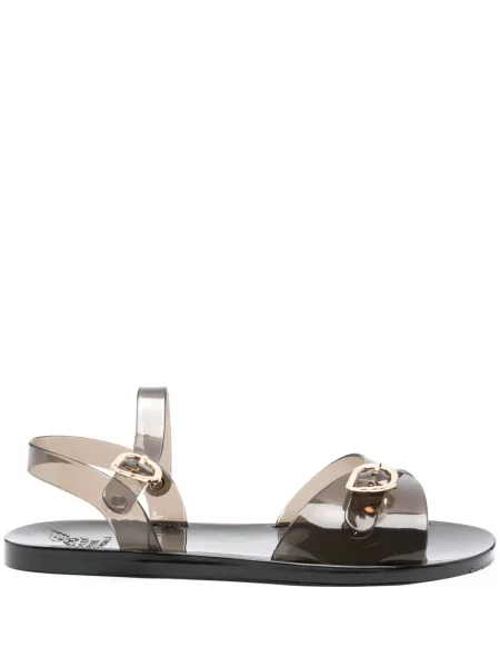 Sandale Ancient Greek Sandals fără toc negru