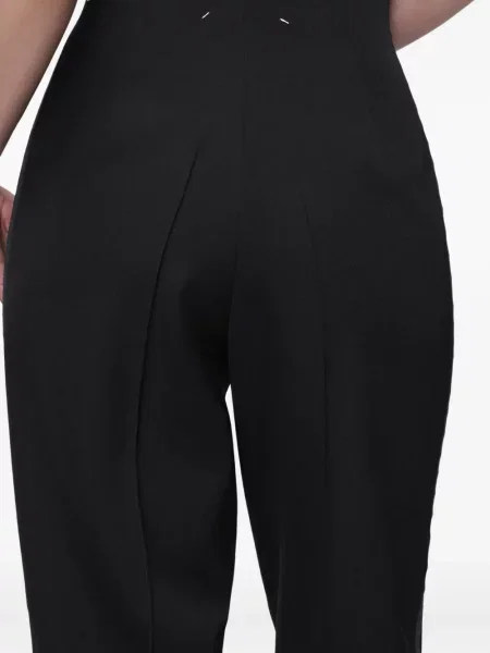 Pantaloni Maison Margiela cu dungi negru