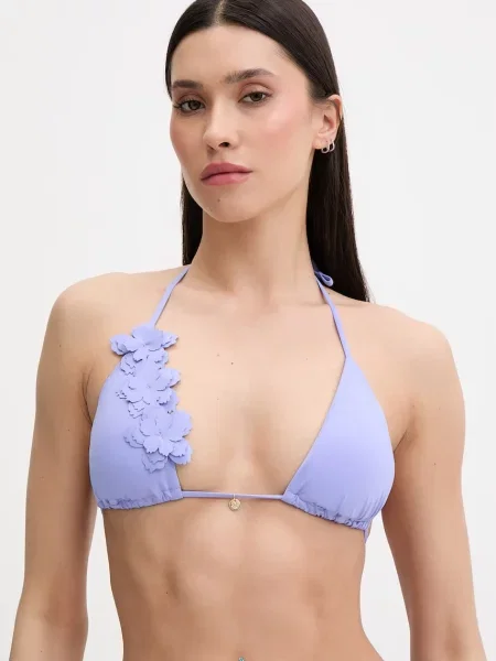 United Colors of Benetton plavková podprsenka fialová