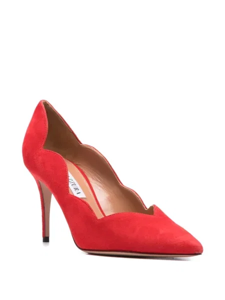 Pantofi cu toc Aquazzura roșu