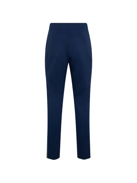 Pantaloni Moorer cu dungi albastru