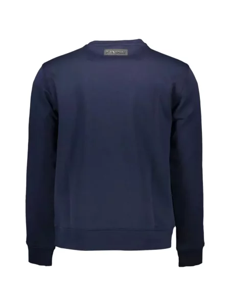 Hanorac sport Plein Sport cu imagine albastru