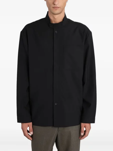 S límcem košile Entire Studios černá