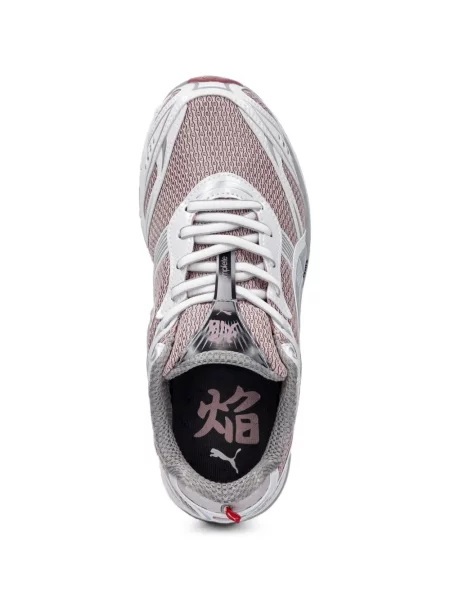 Sneakerși Puma plasă alb