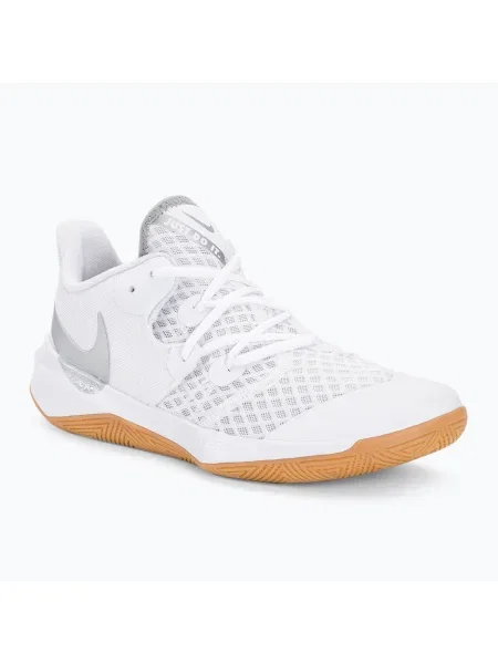 Nike Zoom Hyperspeed Court волейболни обувки SE бяло/металическо сребро гума бяло