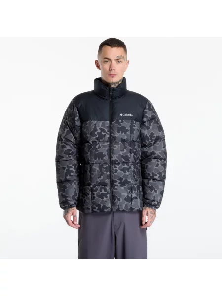 Kurtka Columbia Puffect™ IV Printed Jacket Black Puzzle Camo Black S czarna