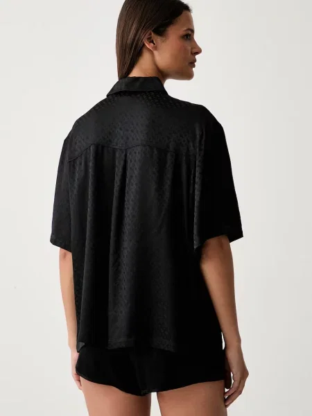 BOSS піжамна сорочка B Monogram_Top