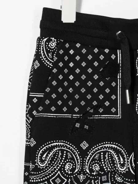 Spodnie dziecięce Givenchy czarne