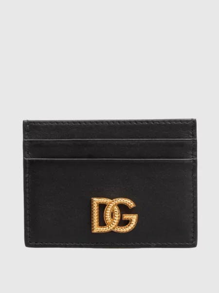 Кожаный кошелек Dolce&gabbana черный