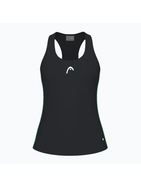 Tank top tenisowy HEAD Spirit Tank Top black czarna