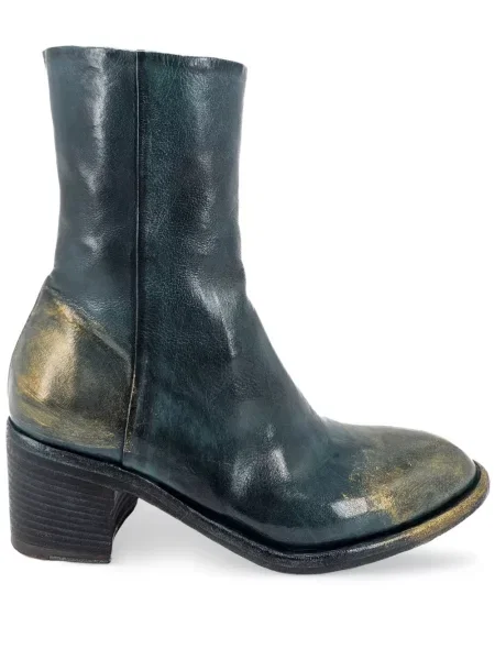 Cizme scurte Madison.maison din piele albastru