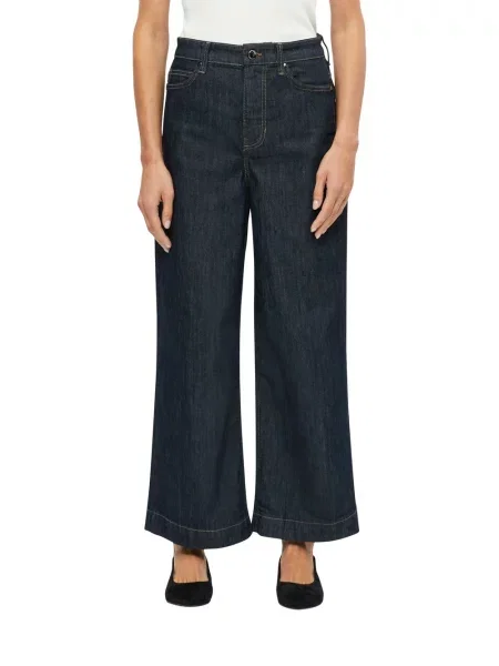 Jeansy o kroju relaxed fit z mieszanki bawełny S.oliver Black Label czarne
