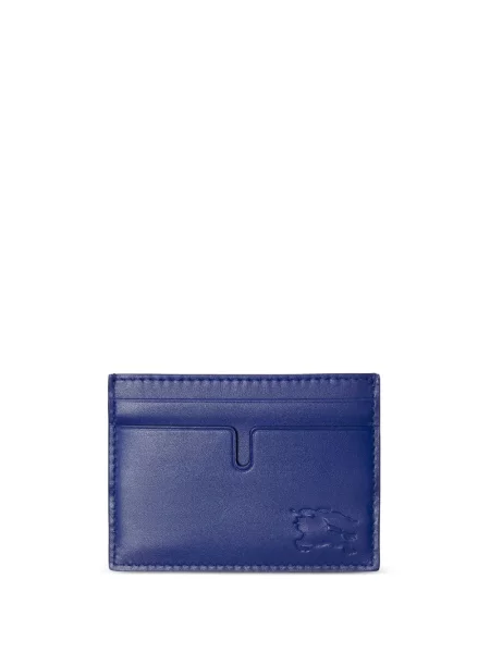 Portofel Burberry din piele albastru