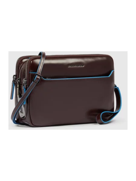Torba crossbody Piquadro brązowa