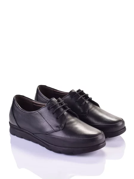 Кожаные ботинки Derisan черные