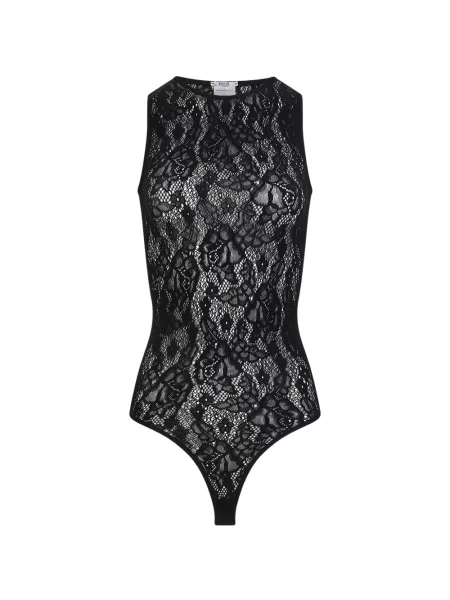 Body Wolford tricotate negru